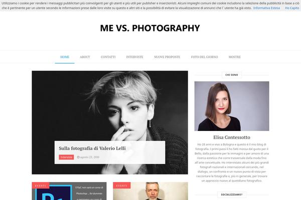 mevsphotography.com site used Blogstar-wp
