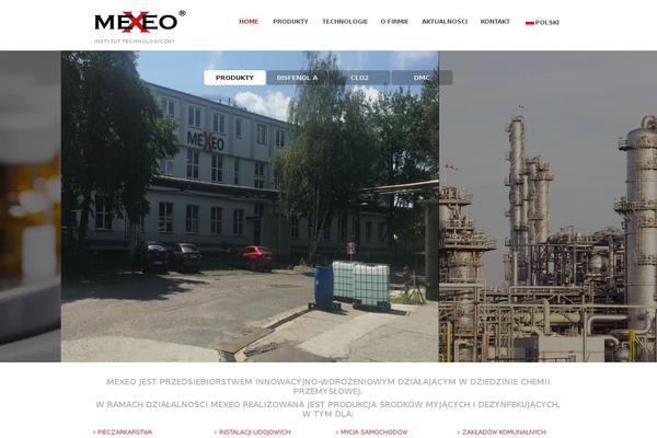 mexeo.pl site used Mexeo