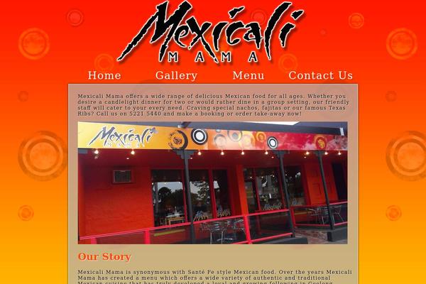 mexicalimama.com site used Mex