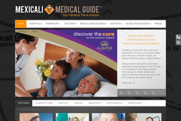 mexicalimedicalguide.com site used Theme1695