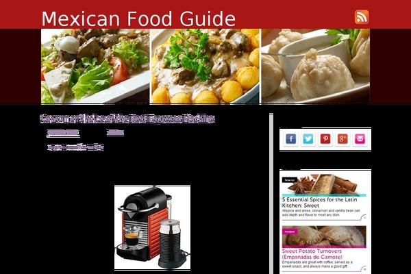 Grain theme site design template sample