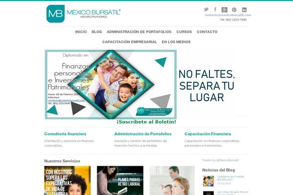 Broker theme site design template sample