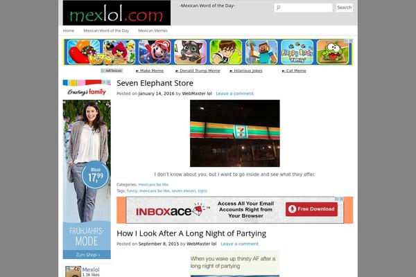 mexlol.com site used HeatMap AdAptive