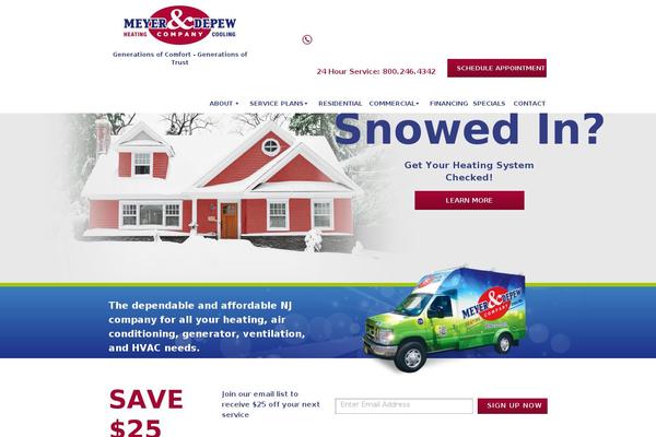 Site using Constant Contact for WordPress plugin