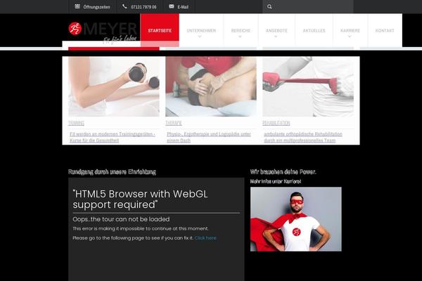 Fit Wp theme site design template sample