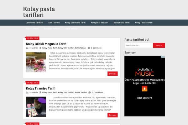 Ribbon theme site design template sample
