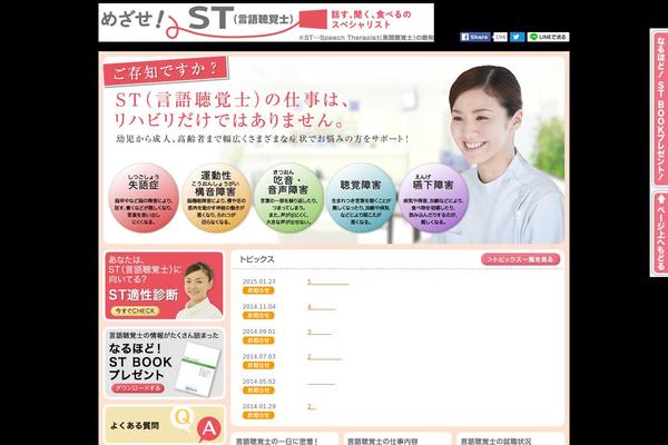 St theme site design template sample