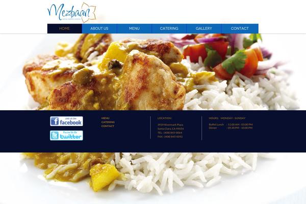 mezbaanbarandindiancuisine.com site used Sparkrestaurant