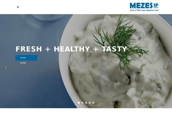 Forked theme site design template sample