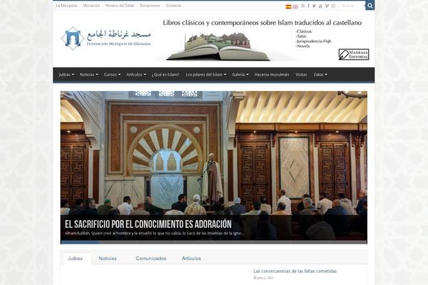 Sahifa theme site design template sample