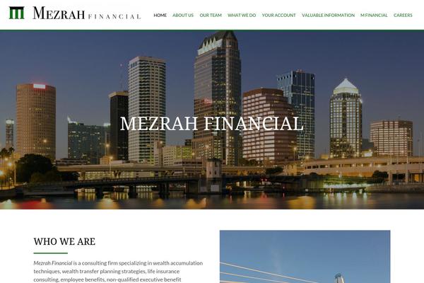 Msites theme site design template sample