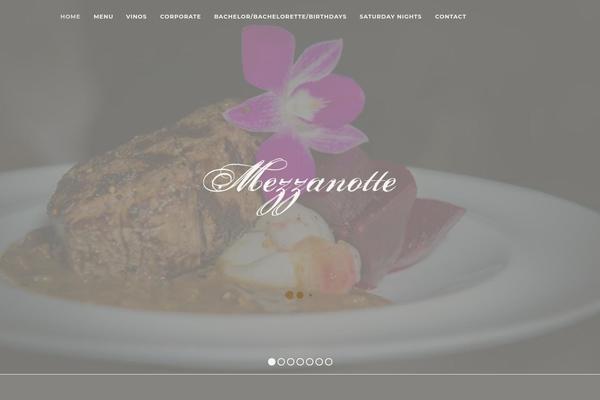 Fable theme site design template sample