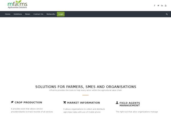 Enfold theme site design template sample