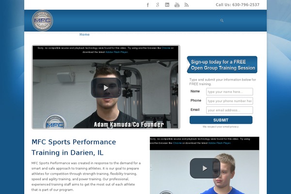 Site using Video.js - HTML5 Video Player for WordPress plugin