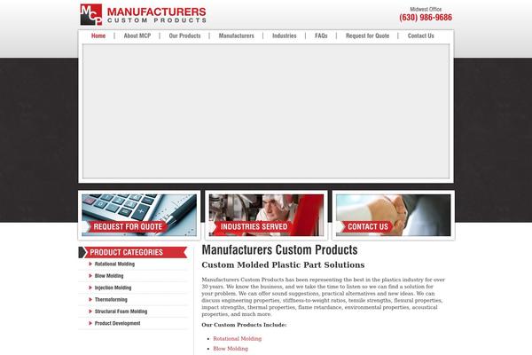 Mcp theme site design template sample