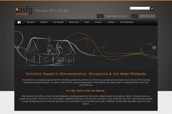 mfg theme websites examples