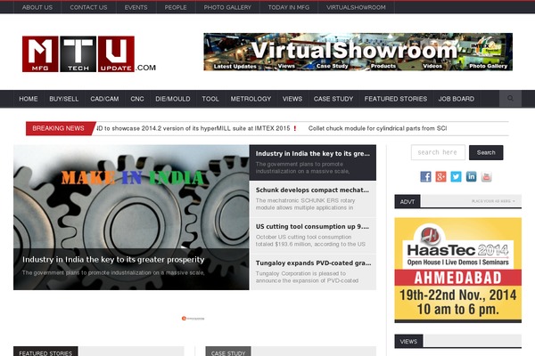 NovoMag theme site design template sample