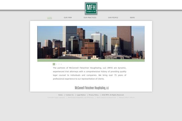 Starkers theme site design template sample