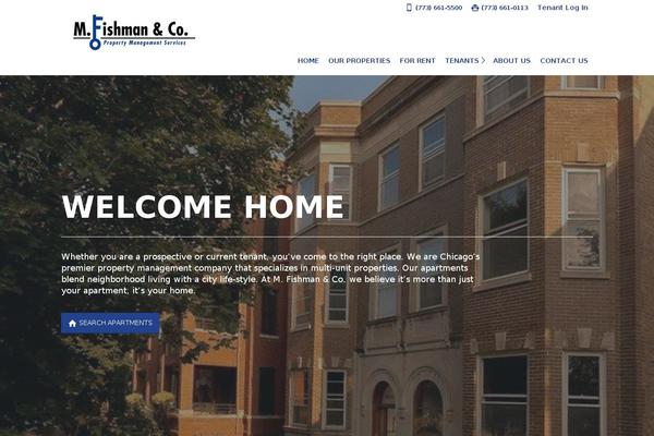 mfishmanco.com site used Appfolio Framework