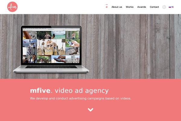 Nayma theme site design template sample