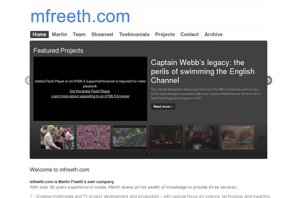 Videozoom theme site design template sample