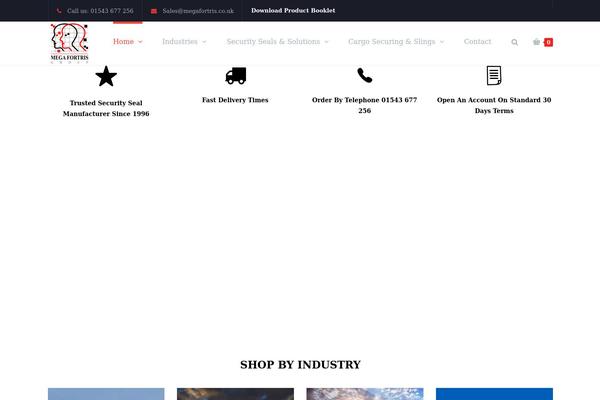 TheFox theme site design template sample