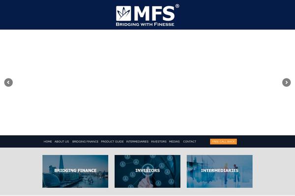 Site using Wp-floating-menu plugin