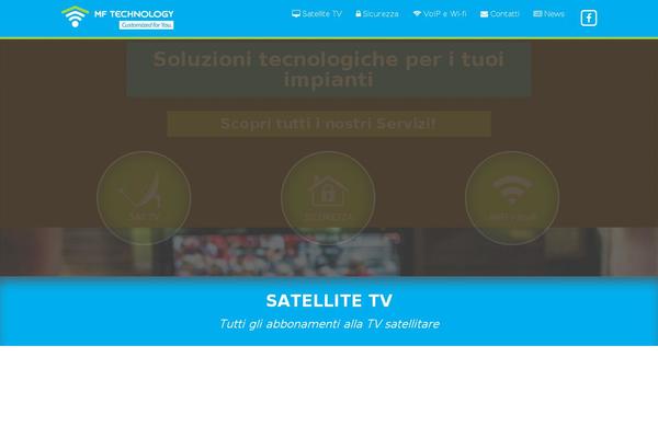 Site using WpF Easy News Ticker plugin