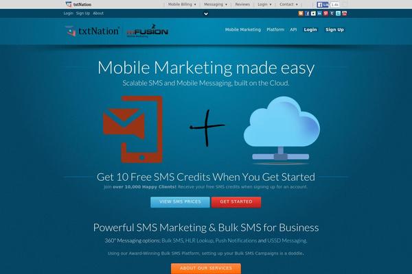 Flare theme site design template sample