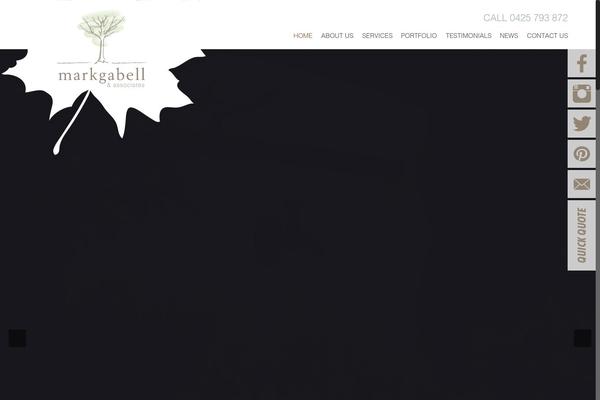 mgalandscapes.com.au site used Markgabell