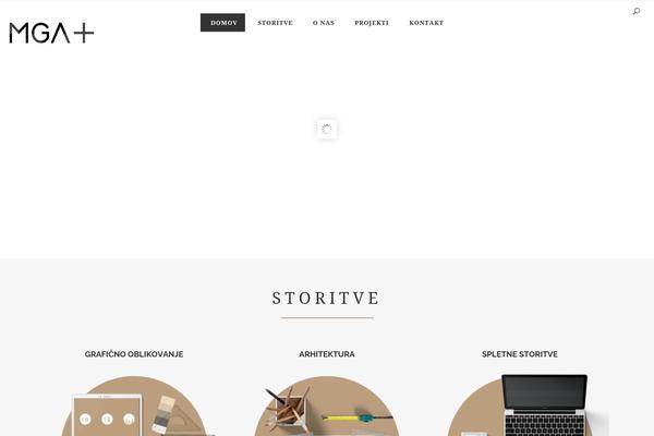 Creator theme site design template sample