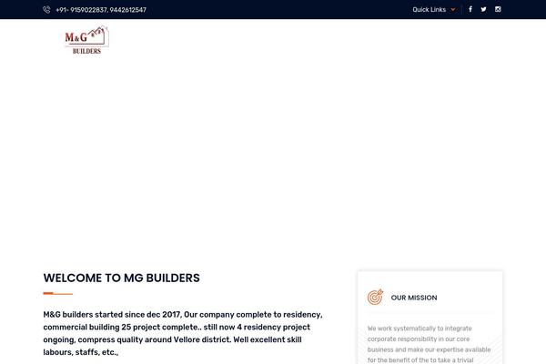 Metron theme site design template sample