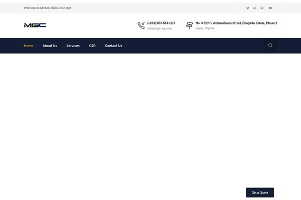 Kroth theme site design template sample