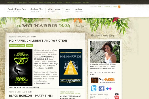 Papercut theme site design template sample