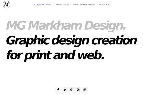Objective theme site design template sample