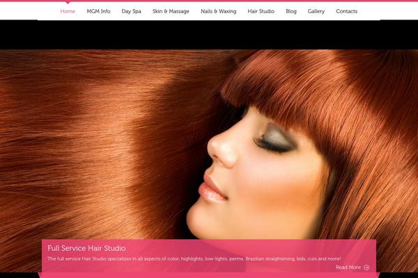 ButterBelly theme site design template sample
