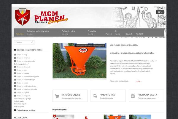 Flatsome theme site design template sample