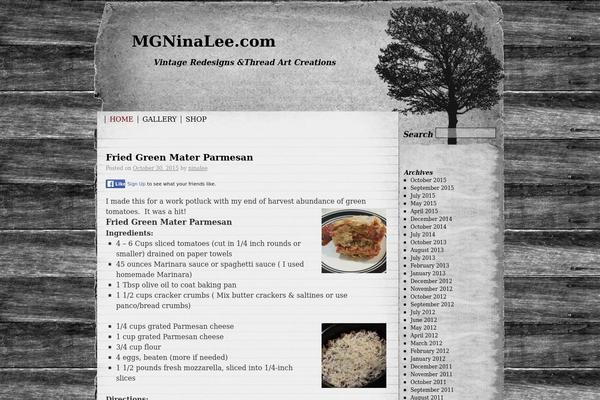 Rustic theme site design template sample