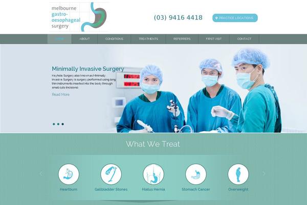 YPO theme site design template sample