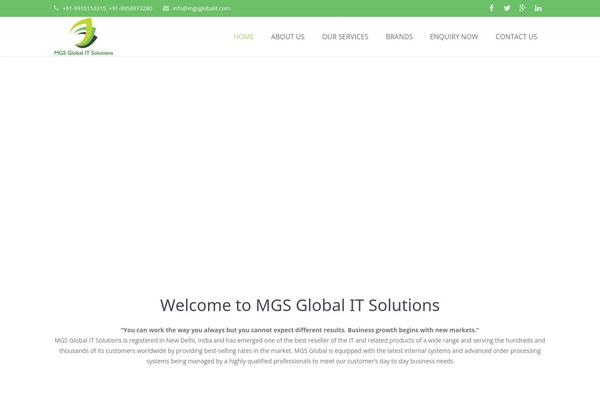 mgsglobalit.com site used Mgsglobal-child