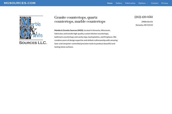 Site using Media Grid plugin