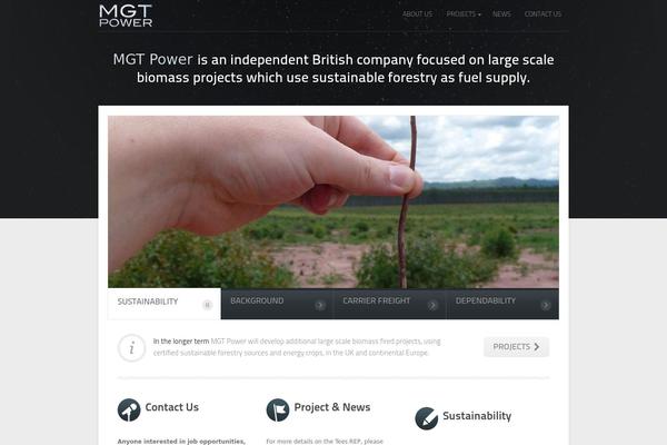 Touchsense theme site design template sample