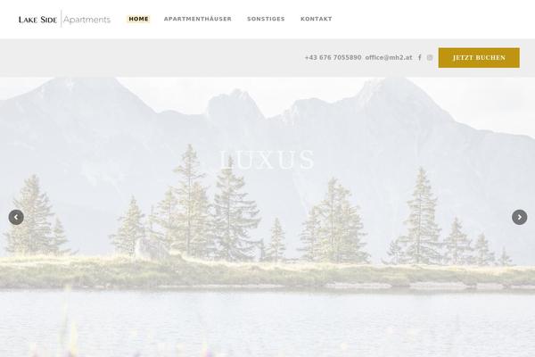 Kastell theme site design template sample