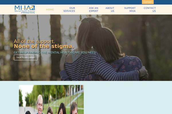 Site using Featured Page Widget plugin