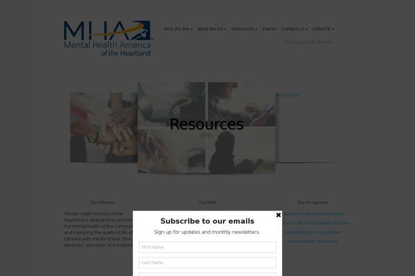 Modest theme site design template sample