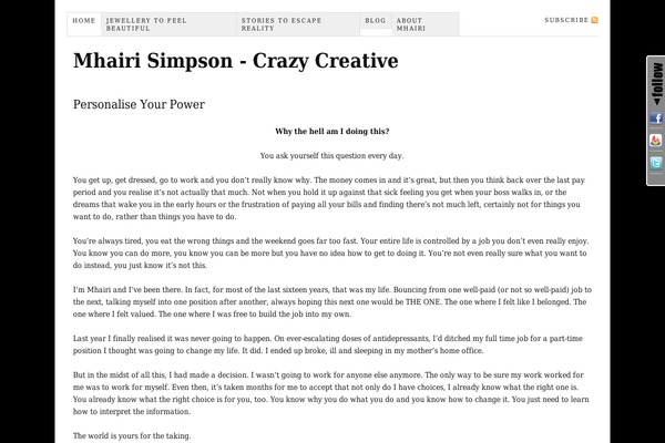 Blogus theme site design template sample