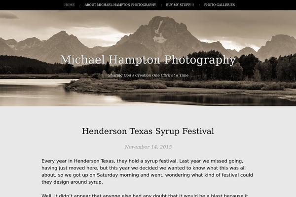 Landscape theme site design template sample