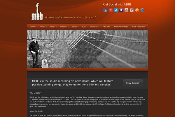 Complexity v2 theme site design template sample