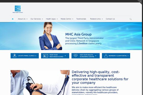 Site using The Social Links plugin