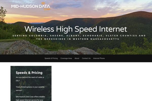 Site using Salient-social plugin
